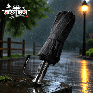 16 Stick Premium Umbrella - Black