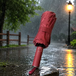16 Stick 6/5 Ribs Premium Umbrella - Meroon